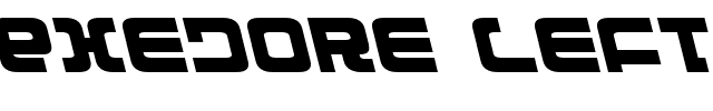 Exedore Leftalic.ttf
