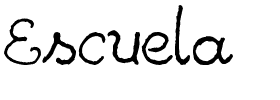 Escuela.ttf