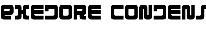 Exedore Condensed.ttf