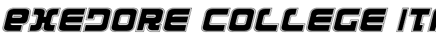 Exedore College Italic.ttf