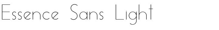 Essence Sans Light.ttf