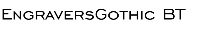 EngraversGothic BT.ttf