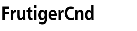 FrutigerCnd