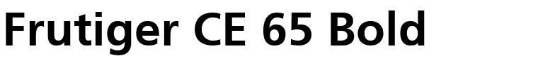 Frutiger CE 65 Bold.ttf