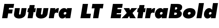 Futura LT ExtraBold.ttf