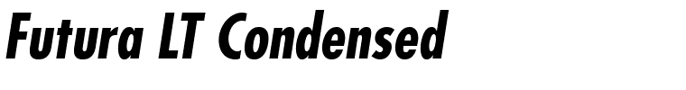 Futura LT Condensed.ttf