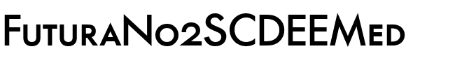 FuturaNo2SCDEEMed.ttf