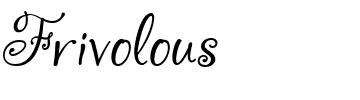 Frivolous.ttf