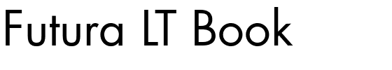 Futura LT Book.ttf