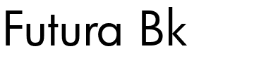 Futura Bk.ttf