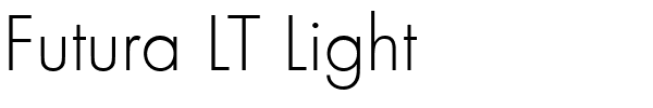 Futura LT Light.ttf
