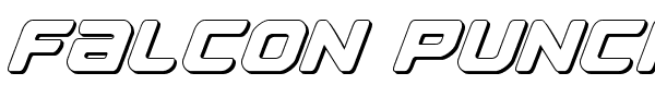 Falcon Punch 3D.ttf