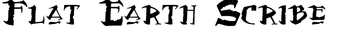 Flat Earth Scribe.ttf