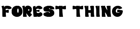 FOREST THING.ttf