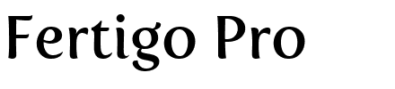 Fertigo Pro.ttf