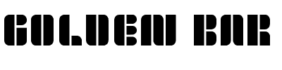 golden bar.ttf