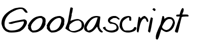 Goobascript.ttf