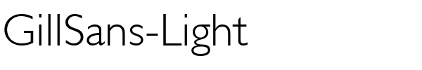 GillSans-Light.ttf