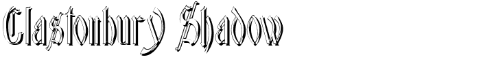 Glastonbury Shadow.ttf