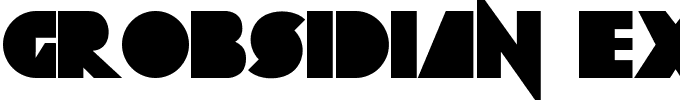 Grobsidian ExtBlk.ttf
