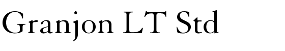 Granjon LT Std.ttf