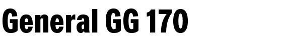 General GG 170.ttf