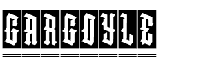 Gargoyle.ttf