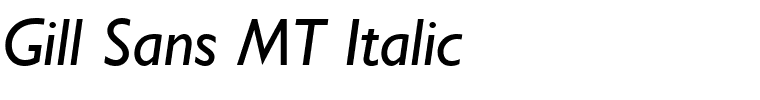 Gill Sans MT Italic.ttf
