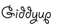 Giddyup.ttf