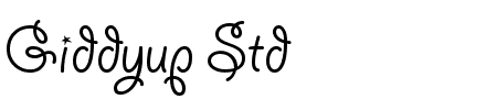 Giddyup Std.ttf