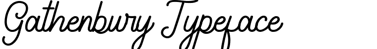 Gathenbury Typeface.ttf