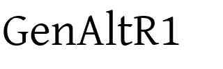 GenAltR1.ttf
