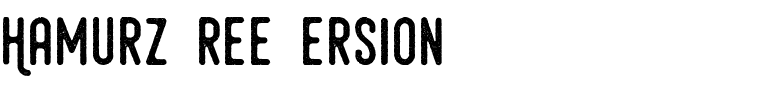Hamurz Free Version.ttf