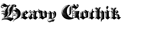 Heavy Gothik.ttf