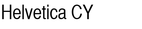 Helvetica CY.ttf