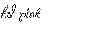 Hot Pink.ttf