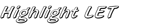 Highlight LET.ttf