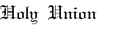 Holy Union.ttf