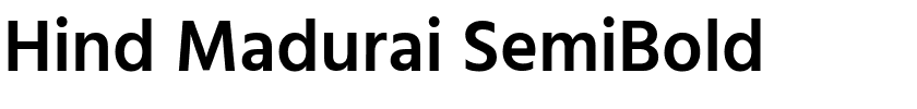 Hind Madurai SemiBold.ttf