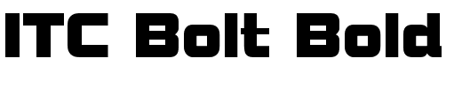 ITC Bolt Bold.ttf