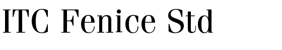 ITC Fenice Std.ttf