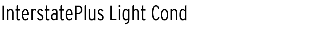 InterstatePlus Light Cond.ttf