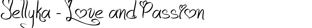 Jellyka - Love and Passion.ttf