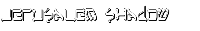 Jerusalem Shadow.ttf