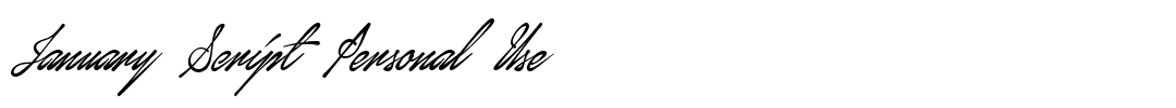 January Script Personal Use