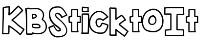 KBSticktoIt.ttf