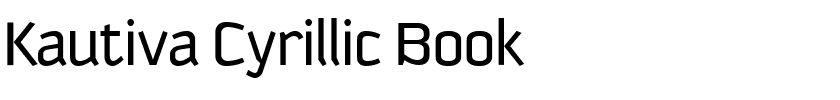 Kautiva Cyrillic Book.ttf