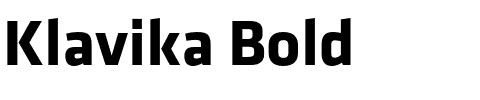 Klavika Bold.ttf
