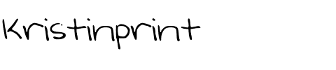 Kristinprint.ttf