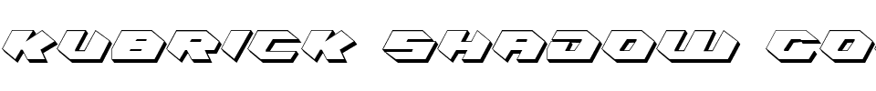 Kubrick Shadow Condensed.ttf